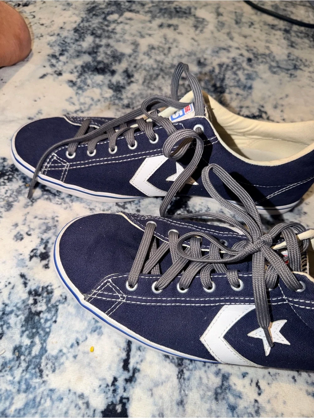 Converse Star Player EV Ox Navy White‎ Canvas Sneakers Men’s Size 11